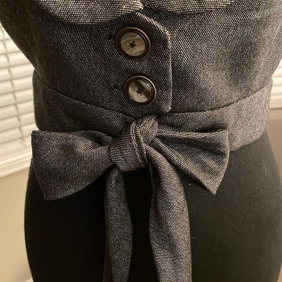 🌻 Zinc Cap sleeve tweed vest size small - Picture 4 of 14